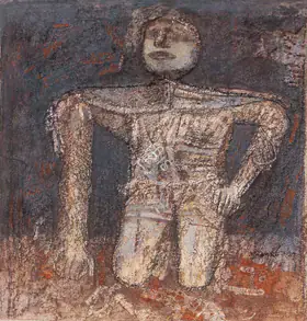 Pyne, Ganesh (Artist). The Man, 1997 | Painting