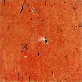Khanna, Balraj (Artist). Saffron Square '67, 1967 | Painting