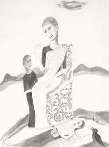 Lajmi, Lalitha (Artist). Untitled, 2007 | Painting