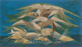 Sabavala, Jehangir (Artist). Marine Encounter, 1962 | Painting
