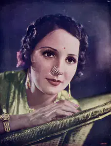 Neroy, D.B. (Artist), Madhuri | Oleograph, June 1942
