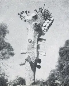 Kaneria, Raghav (Artist). Cactus Form, 1961 | Sculpture