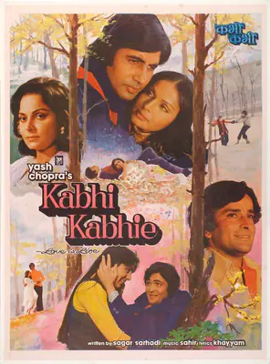 Chopra, Yash (Producer), Kabhi Kabhie, 1976 | Full Sheet Poster