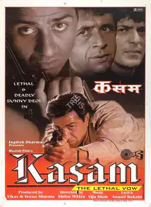 Sharma, Veena (Producer), Kasam, 2001 | Full Sheet Poster