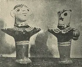 Unknown (Artist). Sunbaked Female Dolls Coated with Lacquer, Faridpur, n.d. | Sculpture