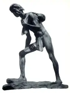 Roy Chowdhury, D.P. (Artist). Tired Man, n.d. | Sculpture