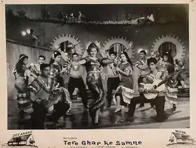 Anand, Dev (Producer), Tere Ghar Ke Samne, 1963 | Lobby Card