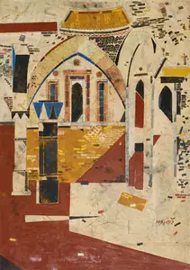 Haloi, Ganesh (Artist). Untitled (Malda Series), 1991 | Painting