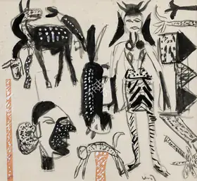 Subramanyan, K.G. (Artist). Untitled, 2000 | Painting