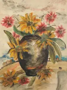 Ara, K.H. (Artist). Untitled (Still Life), n.d. | Painting