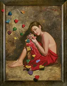 Sharma, Vijender (Artist). Game of Love - II, 2013 | Painting