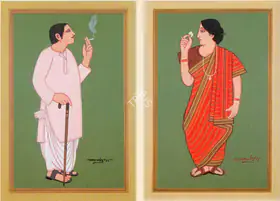Shaw, Lalu Prasad (Artist). Untitled, n.d. | Painting