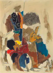 Husain, M.F. (Artist). Untitled, 1967 | Painting