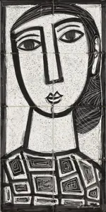 Narayan, Badri (Artist). Untitled, 1959 | Painting