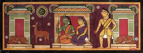 Roy, Jamini (Artist). Ramayana Series, early 1950s | Painting