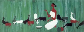Raval, Rasik D. (Artist). Untitled, n.d. | Painting