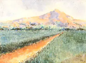 Bendre, N.S. (Artist). Landscape, 1943 | Painting