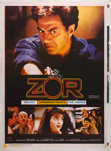 Kumar, Vivek (Producer), Zor, 1998 | Full Sheet Poster