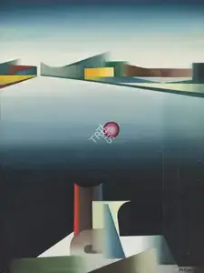 Sharma, Mohan (Artist). Untitled, 1974 | Painting