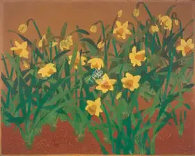 Shekhawat, Kripal Singh (Artist). Daffodils, late 1950s | Painting