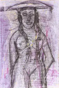 Souza, F.N. (Artist). Nude, n.d. | Painting