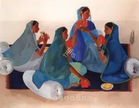 Prabha, B. (Artist). Untitled, 1985 | Painting