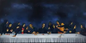Dash, Pratul (Artist). Last Supper, 2017 | Painting