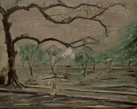 Mookherjea, Sailoz (Artist). Untitled, c.1940 | Painting