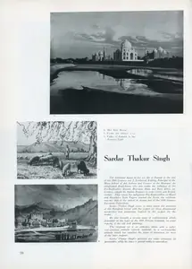 Anonymous (Essayist). Sardar Thakur Singh. In <i>Marg - The Heritage of Punjab.</i> 10(2), p. 70. Bombay: Marg, March 1957 | Essay | FineArts | 00668860