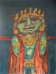 Mondal, Rabin (Artist). Untitled, 2005 | Painting