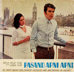 Jefferies, David (Producer), Pasand Apni Apni, 1971 | Song-Synopsis Booklet