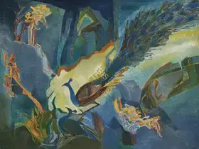 Lall, Harkrishen (Artist). Untitled, 1988 | Painting