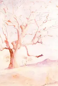 Haldankar, G.S. (Artist). Tree, n.d. | Painting