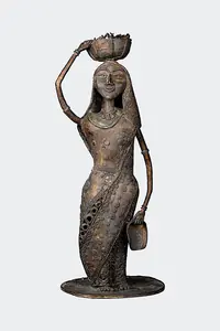Mukherjee, Meera (Artist). Doinondin (Daily Work), 1975 | Sculpture