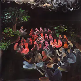 Khakhar, Bhupen P. (Artist). Satsang, 1995 | Painting