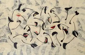 Parekh, Manisha (Artist). Dispersed Fall, 2005 | Painting