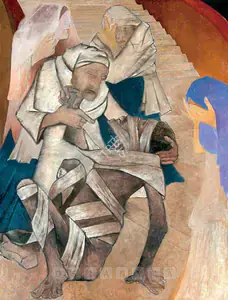 Khanna, Krishen (Artist). The Good Samaritan, 2009 | Painting