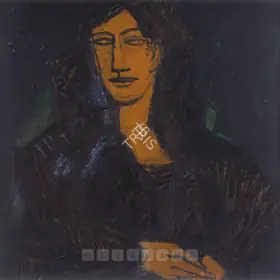 Souza, F.N. (Artist). Lady with a veil, 1959 | Painting
