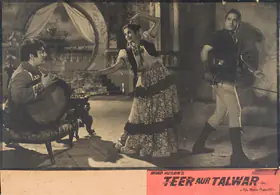 Bhargava, Kedar (Producer), Teer Aur Talwar, 1960 | Photographic Still Mounted on Lobby Card