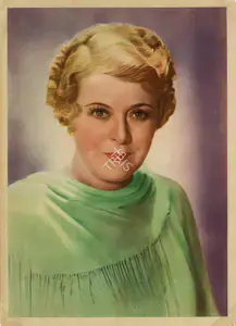 Nestle (Sponsor), Stars of the Silver Screen: Mary Boland | Trading Card, 1930s