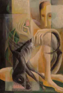 Kar, Sanat (Artist). Untitled, 1960 | Painting