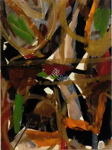 Raza, S.H. (Artist). Untitled, 1989 | Painting