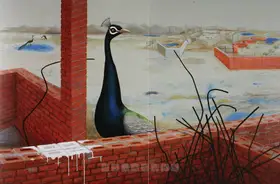 Panda, Jagannath (Artist). The Urbanscape Iii, 2007 | Painting