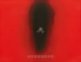 Kapoor, Anish (Artist). Black Form On Red, 2007 | Graphic Art