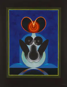 Santosh, G.R. (Artist). Untitled, 1980 | Painting