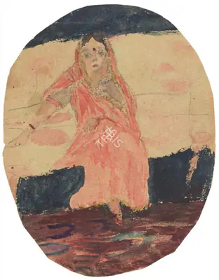 Sher-Gil, Amrita (Artist). Untitled, 1922 | Painting