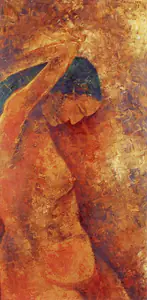 Padamsee, Akbar (Artist). Nude, 1988 | Painting
