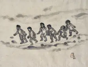 Bose, Nandalal (Artist). Untitled, 1959 | Painting
