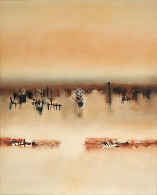 Gaitonde, V.S. (Artist). Untitled, 1963 | Painting