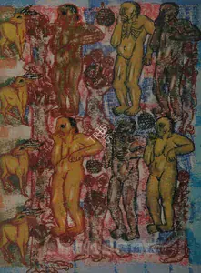 Singh, Arpita (Artist). The Golden Deer, 2004 | Painting